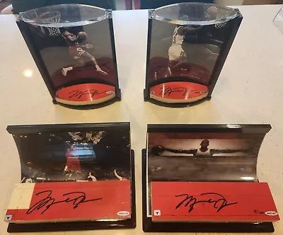 Autographed Michael Jordan Game Used United Center Floor Piece Uda Complete Set! • $60000