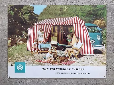 Volkswagen VW Westfalia Microbus Safari Camper Bus Van Advertising Poster Sign • $14.95