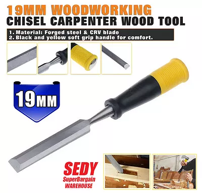 19mm Wood Lathe Chisel Steel Turning Tools High Speed Gouge New Chisels Dowd • $10.99