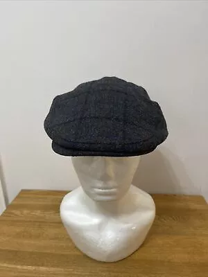 Porelle Failsworth Flat Cap Grey Waterproof Breathable Large 100% Wool • £17.99