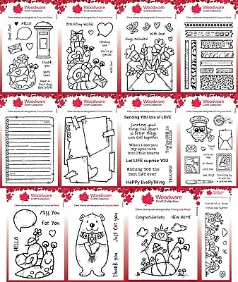 £4.50 • Buy Woodware Clear Stamps - By Francoise Read - Creative Expression
