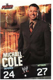 £0.99 • Buy WWE Slam Attax Evolution - Michael Cole Raw Card