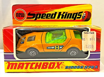 Nissan 270X Speed Kings Matchbox MINT K-42 In Original Unpunched Box • $44.99