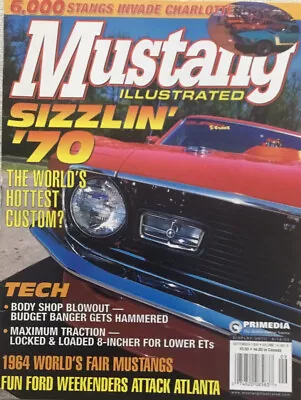 Mustang Illustrated Magazine September 1999 - 1970 Boss 302 - 1965 Convertible • $7.99