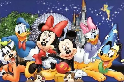 $19.02 • Buy Disney Animals Mickey Mouse 5D Diy Diamond Painting Kits Diamant Paintings Kit