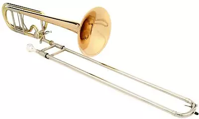 Bach LT42BOFG Stradivarius Professional Trombone - Clear Lacquer With Gold Brass • $5150