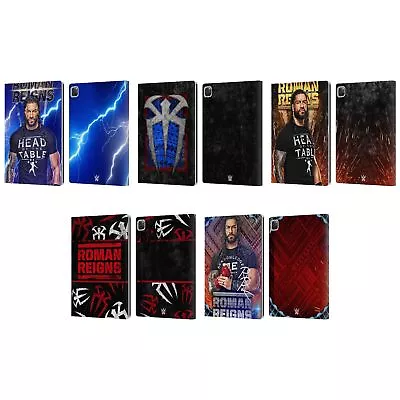 OFFICIAL WWE ROMAN REIGNS LEATHER BOOK WALLET CASE FOR APPLE IPAD • £24.95