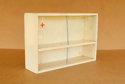 Vintage Furniture Wooden Wood Medical Box First Aid Chest Cupboard 1970 Tag • $79.90