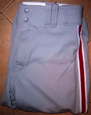 PHILADELPHIA PHILLIES Game Used/Issued Majestic ROAD BASEBALL PANTS (SIZE 35) • $35