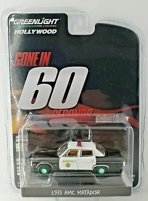 Green Wheels Greenlight Gone In Sixty Seconds Diecast '73 AMC Matador 44910-A • $59.75