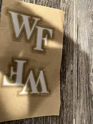 Wake Forest Demon Deacons Mini Helmet Throwback Decals • $5