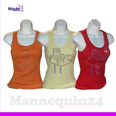 3 Pack Female Torso Mannequins -  White Plastic Hanging Body Forms With Hanger • $68.44