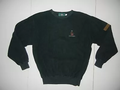 Vtg 90s RANCHO LA QUINTA Green Warm GOLF SKINS GAME SWEATSHIRT Course Men's S • $31.49