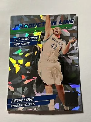 2010-11 Donruss - Production Line Cracked Ice #28 Kevin Love • $3.74