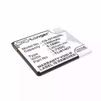 Battery For ALCATEL TLi014C7 ALCATEL One Touch Pixi First ALCATEL OT-4024 • $44.15