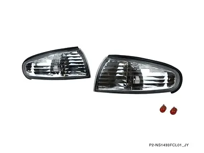 P2M Phase 2 Clear Front Side Corner Lights Lamps Silvia 240SX S14 Zenki 95-96 • $50