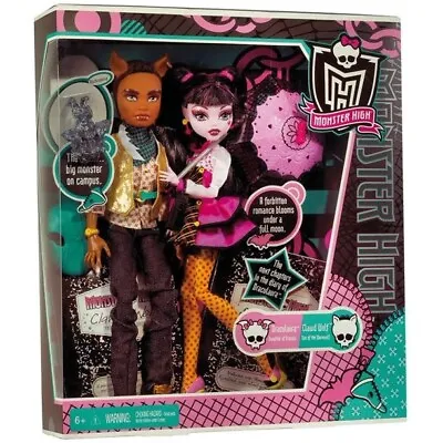 Monster High Draculaura And Clawd Wolf First Wave. • $450