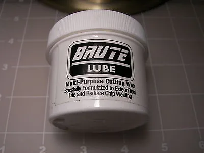 Brute Lube Metal Cutting Drilling Wax Grease. Multi Purpose For Drill Bits USA • $13