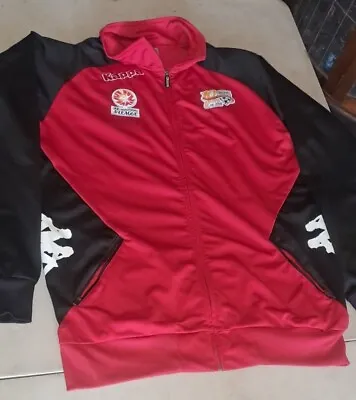 Adelaide United 10 Years Kappa Jacket A-League Football - Size XL  • $45