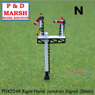 RH JUNCTION SIGNAL Painted Ready To Place PD Marsh N Gauge X354R • £17.06