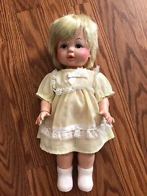 Vintage Eeegee Goldberger Softina Doll 13  Tall • $18