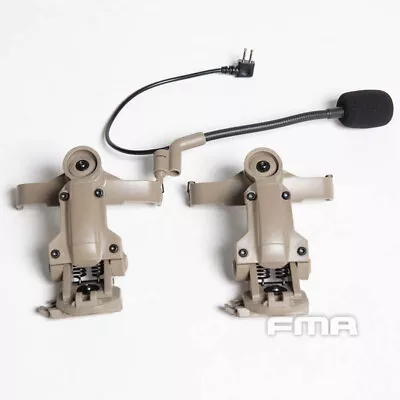 $83.51 • Buy  FMA Tactical Headset Helmet ARC Rail Bracket Adapter AMP Bridge PELTOR COMTAC3 