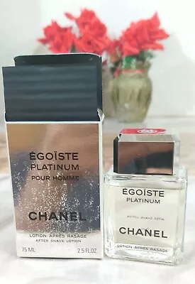 VTG Chanel Egoiste Platinum 1 Edition 75ml Not The Reformulated Platinum Egoiste • £180.42