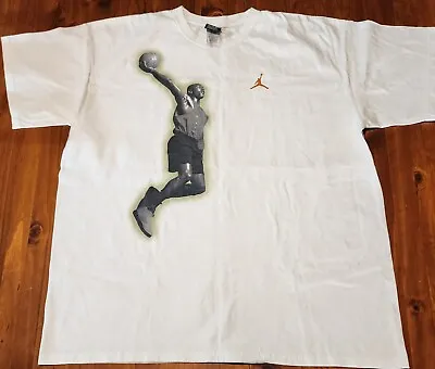 VINTAGE Air Jordan 5 Retro Tee 2XL Jordan Brand Y2K Retro Air Jordan RARE • $167.28