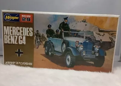 Vintage Hasegawa WWII German Mercedes Benz G4 Model Kit NEW • $19.99