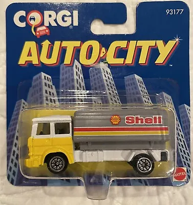 $1.75 • Buy Corgi Classics Auto City Shell Oil Tanker Truck 1:64 Scale Die-Cast Car Matel