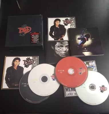 Bad 25th Anniversary Deluxe Edition By Michael Jackson (3 CD/DVD) Not Complete • $23.30