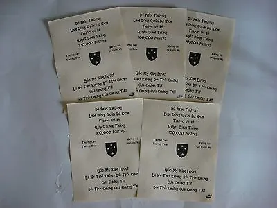 5 Vietnam War VC Propaganda Leaflets Against US Army 23rd INFANTRY Division • $6.50