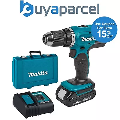 Makita DDF453SYX3 18v LXT Cordless Drill Driver 13mm 2 Speed Compact - 1 Battery • £103.99