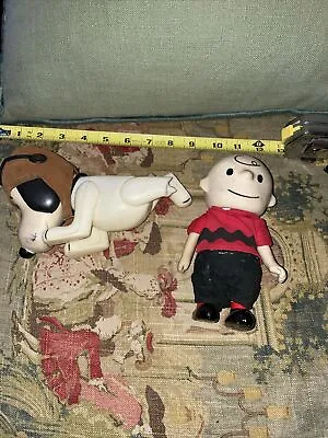 Charlie Brown Snoopy Pocket Doll 1966 Peanuts 7  United Feature Syndicate • $25