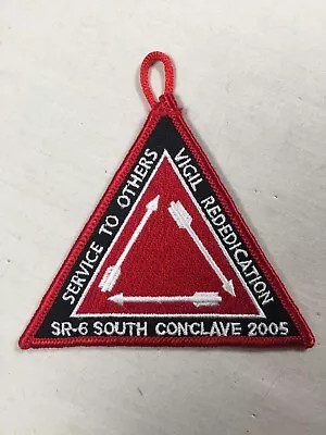 2005 SR6 Conclave OA Lodge Vigil Rededication Event BSA Patch • $14.99