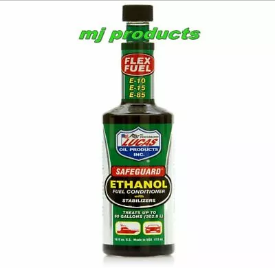 Lucas Ethanol Fuel Conditioner 473ml 10576 Treats 80 Gallons • $29