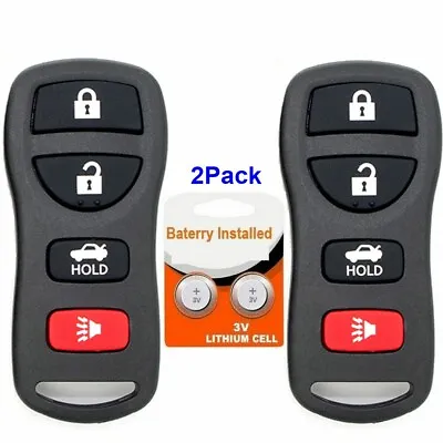 2 For 2002 2003 2004 2005 2006 Nissan Maxima Altima Keyless Entry Remote Key Fob • $8.91