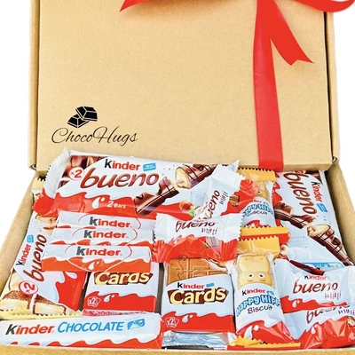 Kinder Bueno Milk Chocolate Gift Box | Hamper | Present Sweet Treat For Her Him • £1.99
