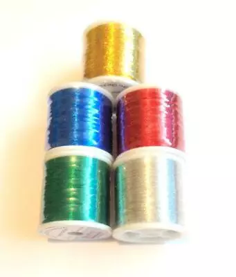 Pac Bay Metallic Rod Whipping Thread Grade A Continuous Multi-Filament 1 Spool • £9.99