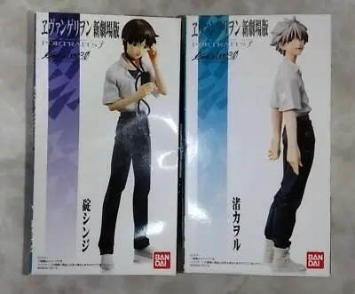 $160 • Buy Evangelion 3.0 Portraits Forte Shinji Ikari & Kaworu Nagisa Figure Set Of 2 RARE