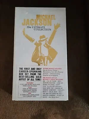 MICHAEL JACKSON The Ultimate Collection CD SEALED NEW UNOPENED  • $65