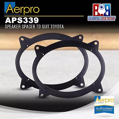 Aerpro APS339 Factory Speaker Adaptor Spacers Suit Toyota Camry • $25.49