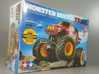 New Tamiya 58672 1/14 R/C Monster Truck GF-01TR Monster Beetle Trail Kit W/ESC • $409.44