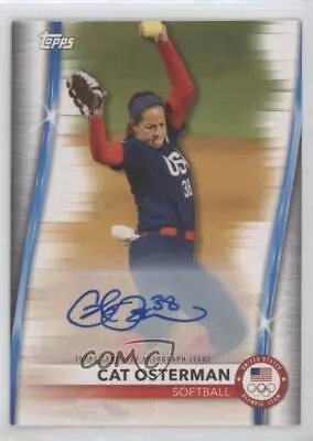 2021 Topps US Olympic & Paralympic Team And Hopefuls /350 Cat Osterman #9 Auto • $29.29