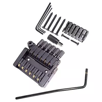 6 String Tremolo Bridge Tailpiece Kit For Headless Guitar Musical Instrument • $120.71