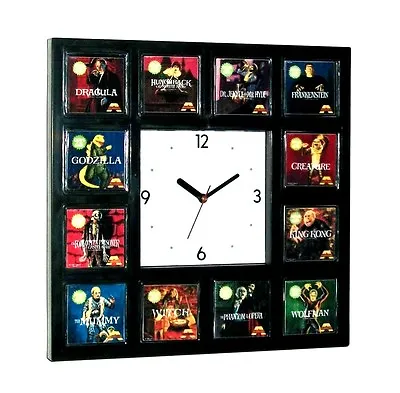 12 Aurora Movie Monster 1972 Model Kits Set Clock • $32.99