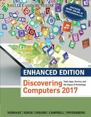 $6.95 • Buy Enhanced Discovering Computers 2017 [Shelly Cashman Series]