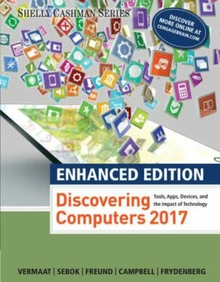 $6.95 • Buy Enhanced Discovering Computers 2017 [Shelly Cashman Series]