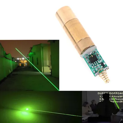 532nm 30~50mW Green Spot Laser Module Laser Diode Light Free Drive^~ • £7.40