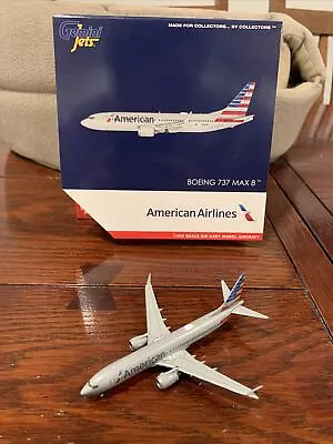 1:400 Boeing 737-8 MAX American Airlines N324RN Gemini Jets GJAAL1863 • $52